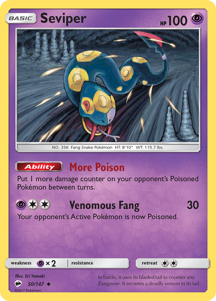 Seviper – Burning Shadows