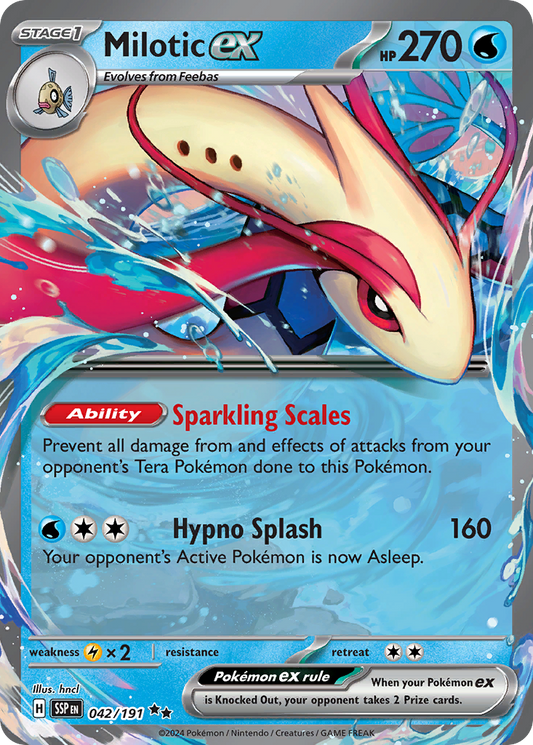 Milotic ex – Surging Sparks