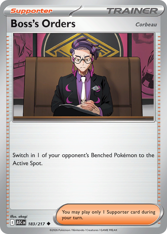 Boss's Orders – Ascended Heroes