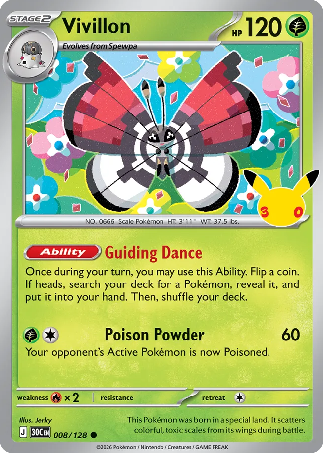 Vivillon – 30th Celebration