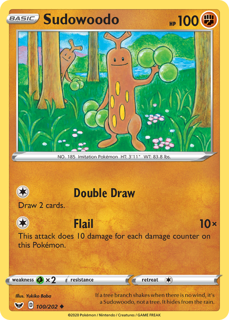 Sudowoodo – Sword & Shield