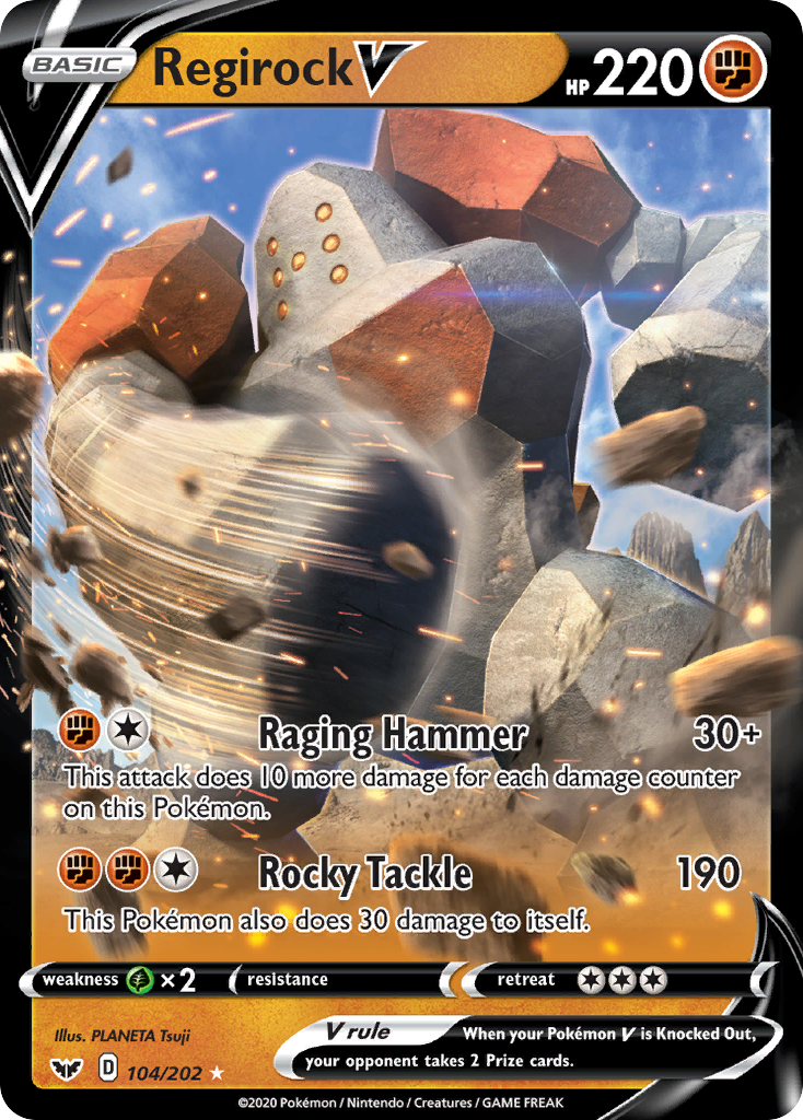 Regirock V – Sword & Shield