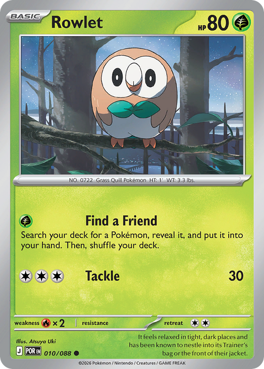Rowlet – Perfect Order