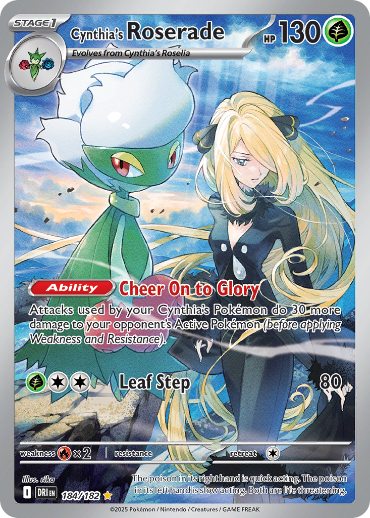 Cynthia's Roserade – Destined Rivals