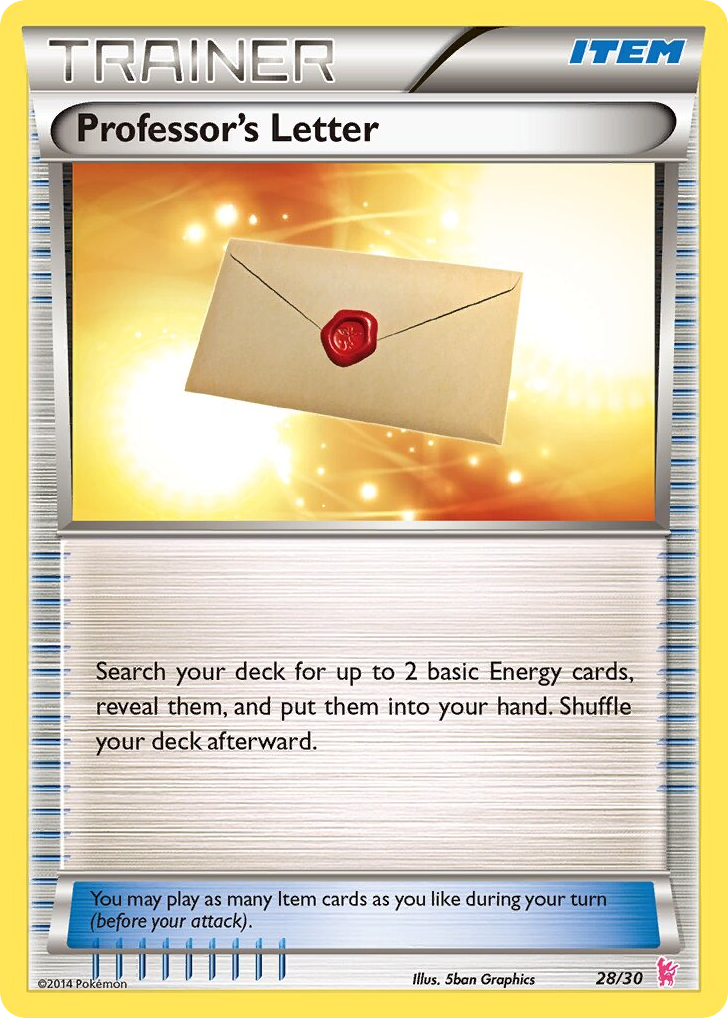 Professor's Letter – XY Trainer Kit Sylveon