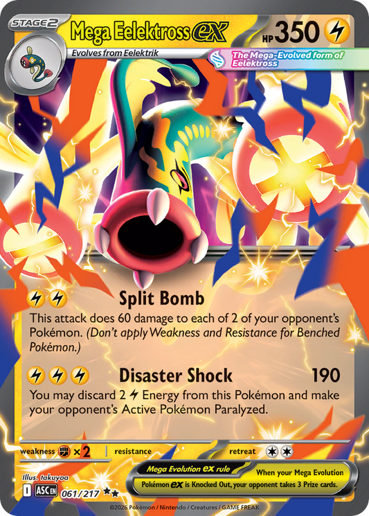 Mega Eelektross ex – Ascended Heroes