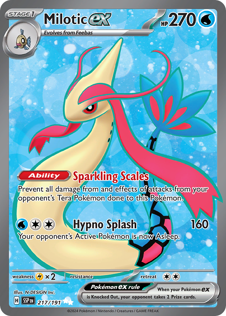 Milotic ex – Surging Sparks