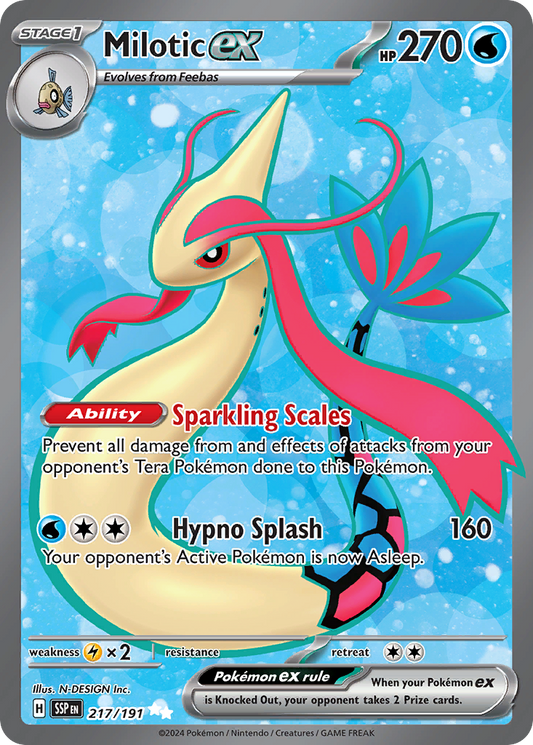 Milotic ex – Surging Sparks
