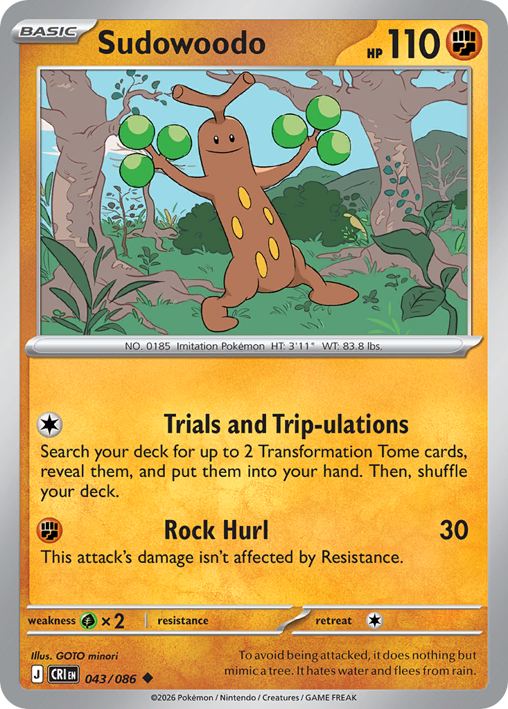 Sudowoodo – Chaos Rising