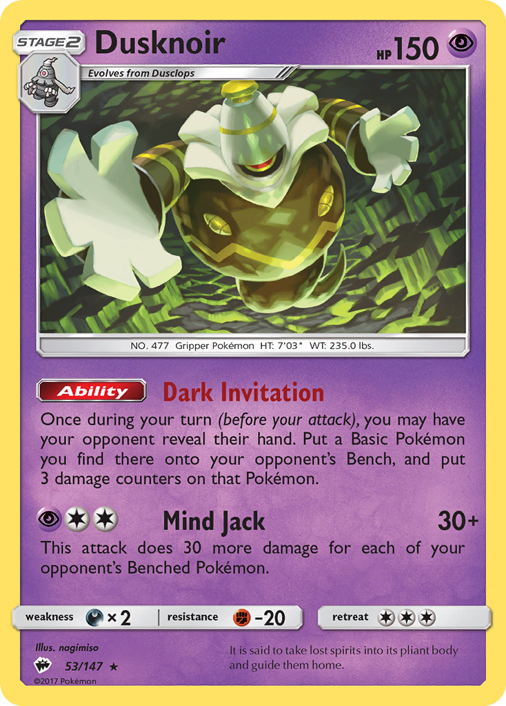 Dusknoir – Burning Shadows