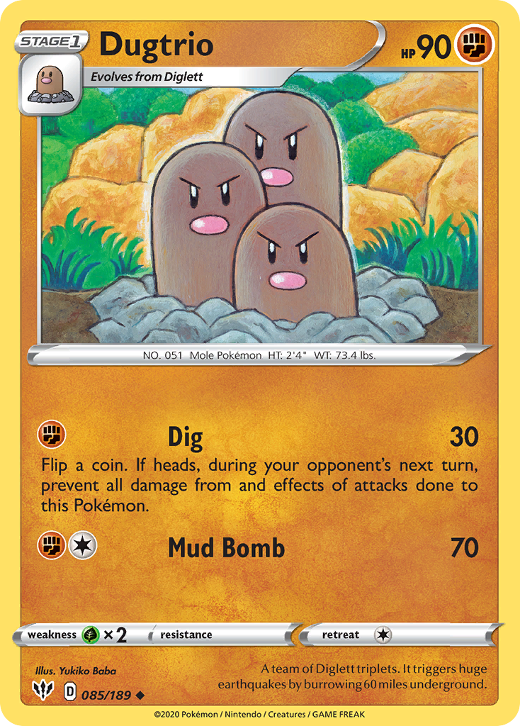 Dugtrio – Darkness Ablaze