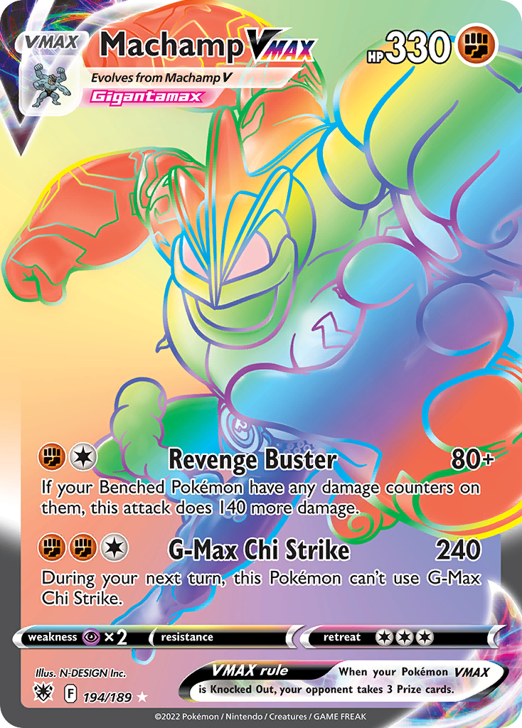 Machamp VMAX – Astral Radiance
