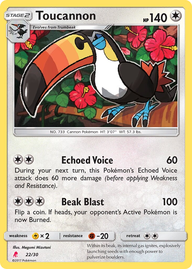 Toucannon – SM Trainer Kit Lycanroc