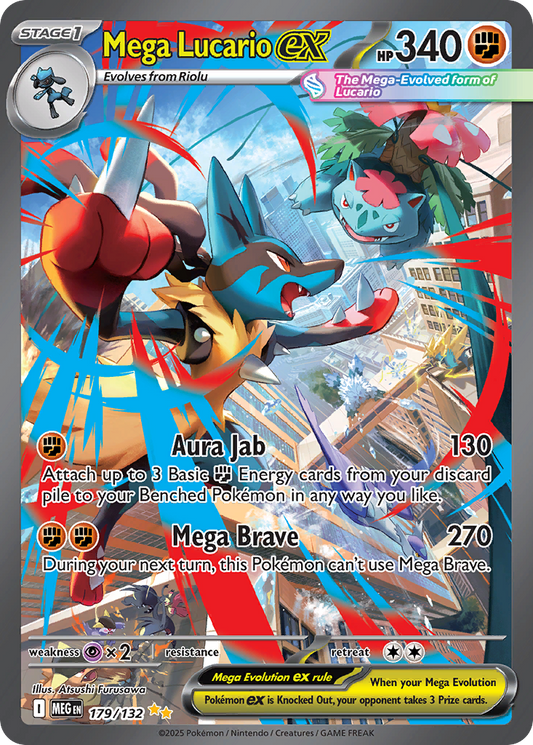 Mega Lucario ex – Mega Evolution