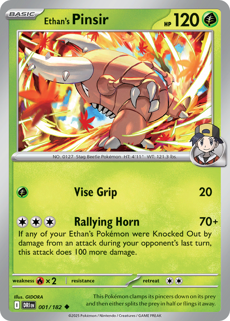 Ethan's Pinsir – Destined Rivals