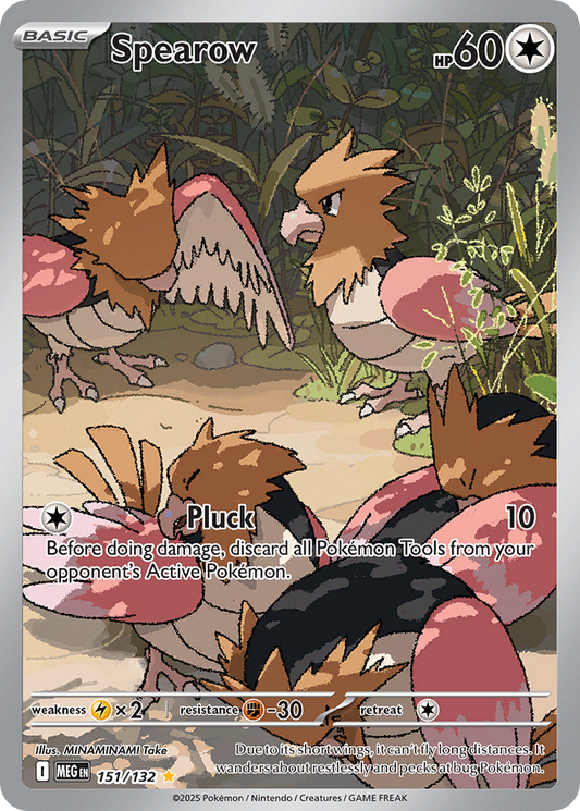 Spearow – Mega Evolution