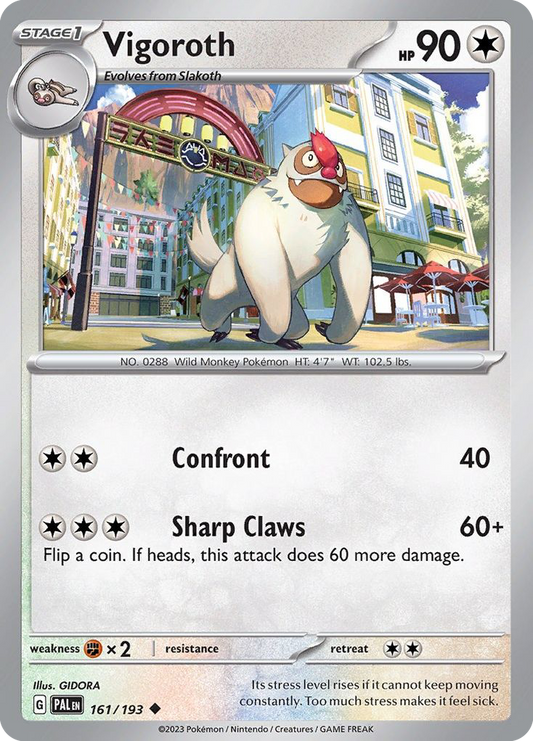 Vigoroth – Paldea Evolved