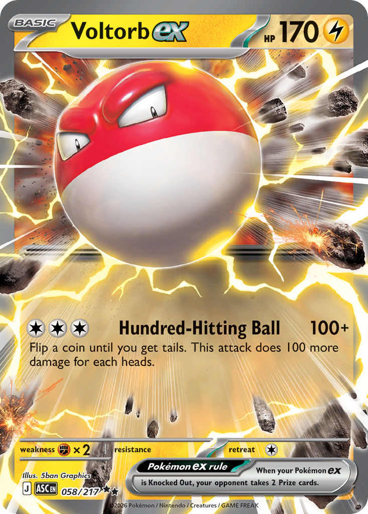 Voltorb ex – Ascended Heroes