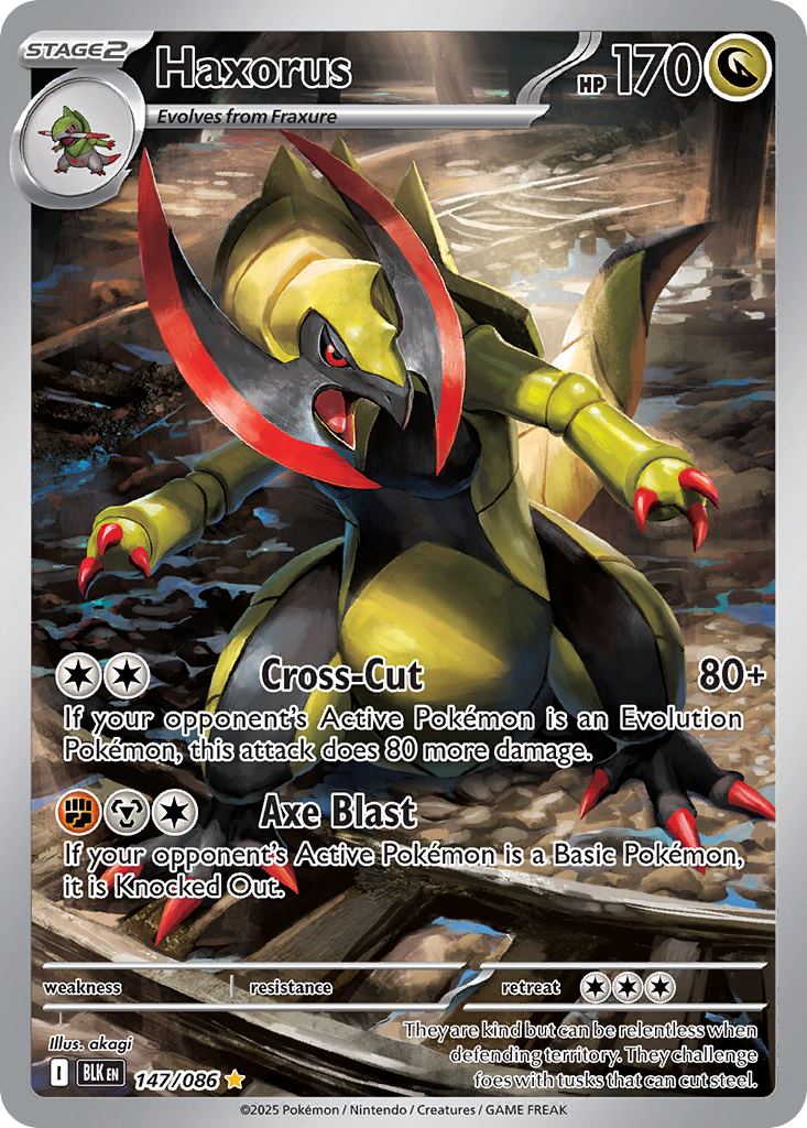 Haxorus – Black Bolt