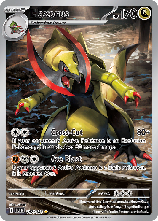 Haxorus – Black Bolt