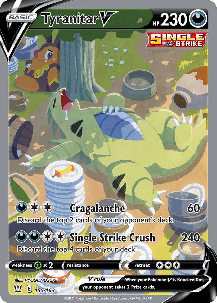 Tyranitar V – Battle Styles