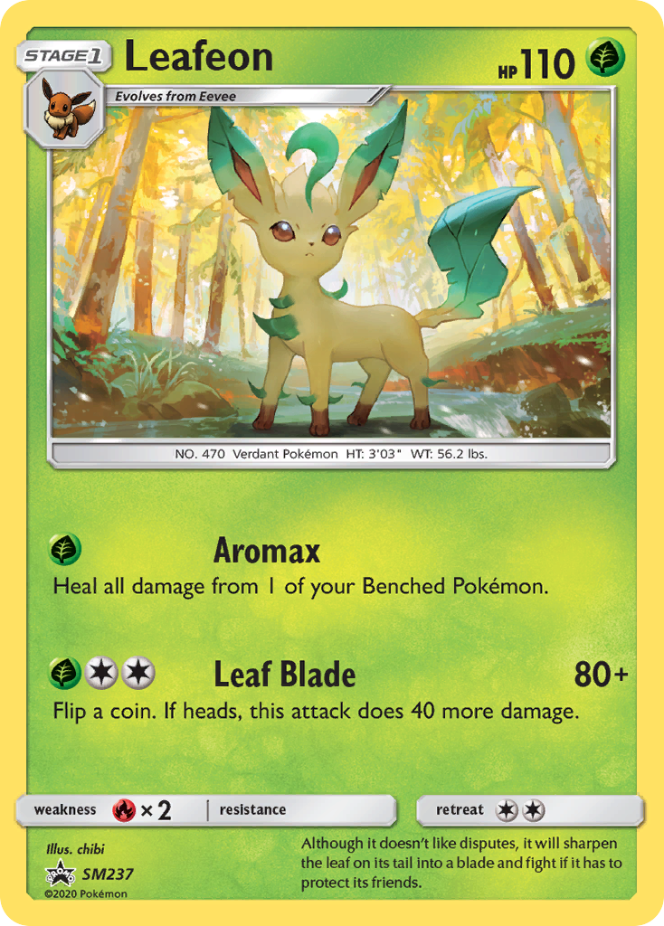 Leafeon – SM Black Star Promos