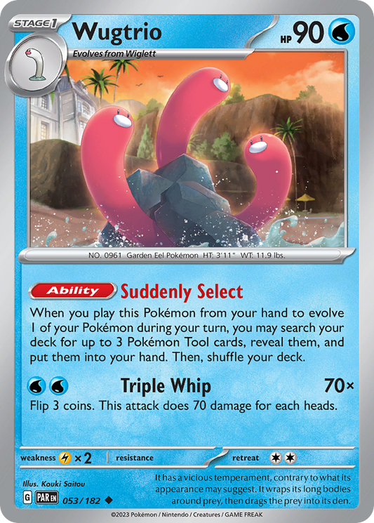 Wugtrio – Paradox Rift