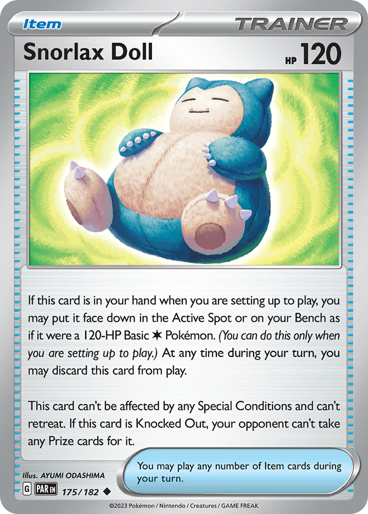 Snorlax Doll – Paradox Rift