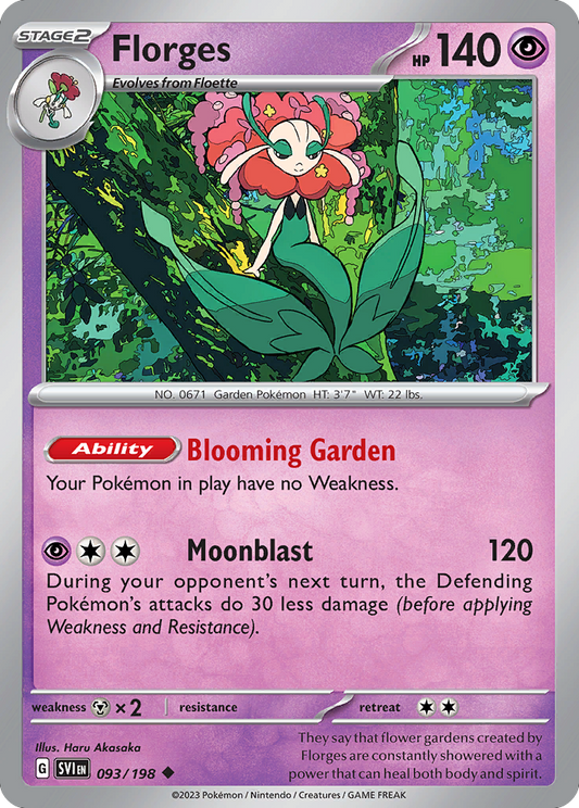 Florges – Scarlet & Violet