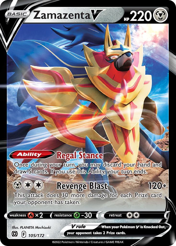 Zamazenta V – Brilliant Stars
