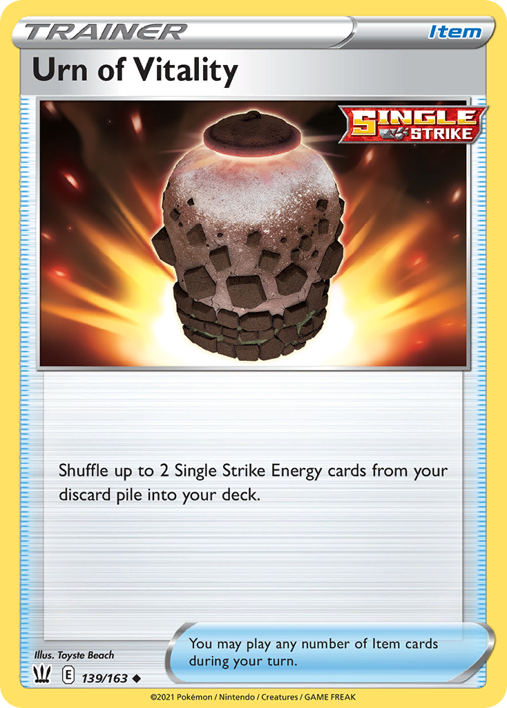 Urn of Vitality – Battle Styles