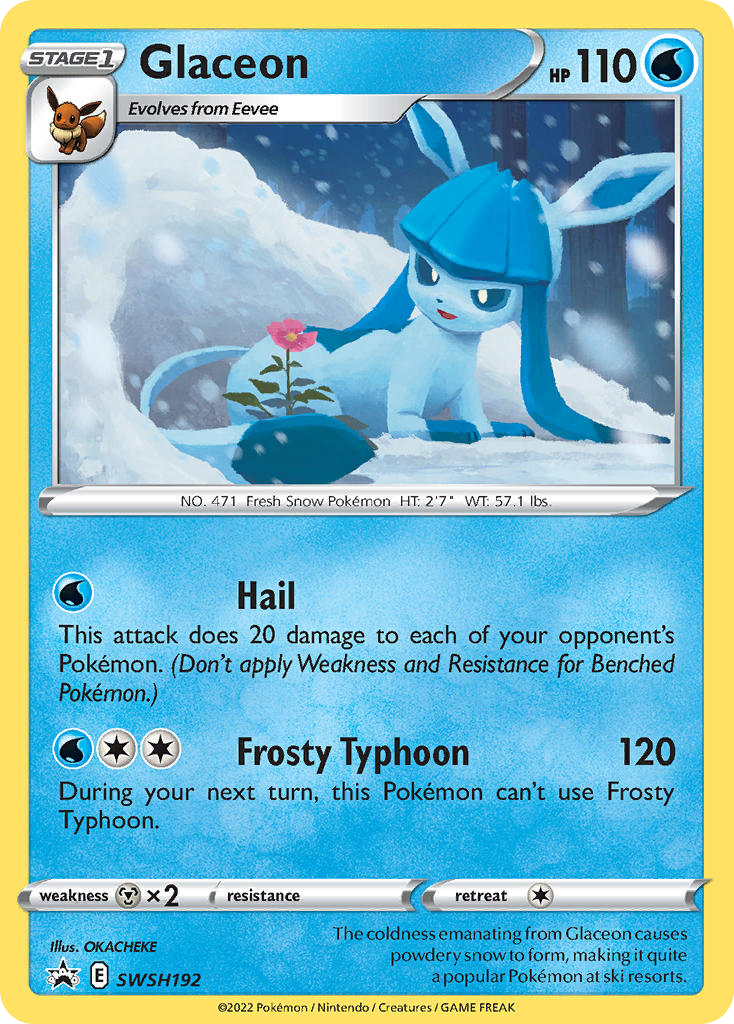 Glaceon – SWSH Black Star Promos