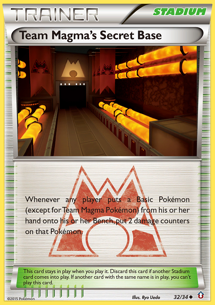 Team Magma's Secret Base – Double Crisis