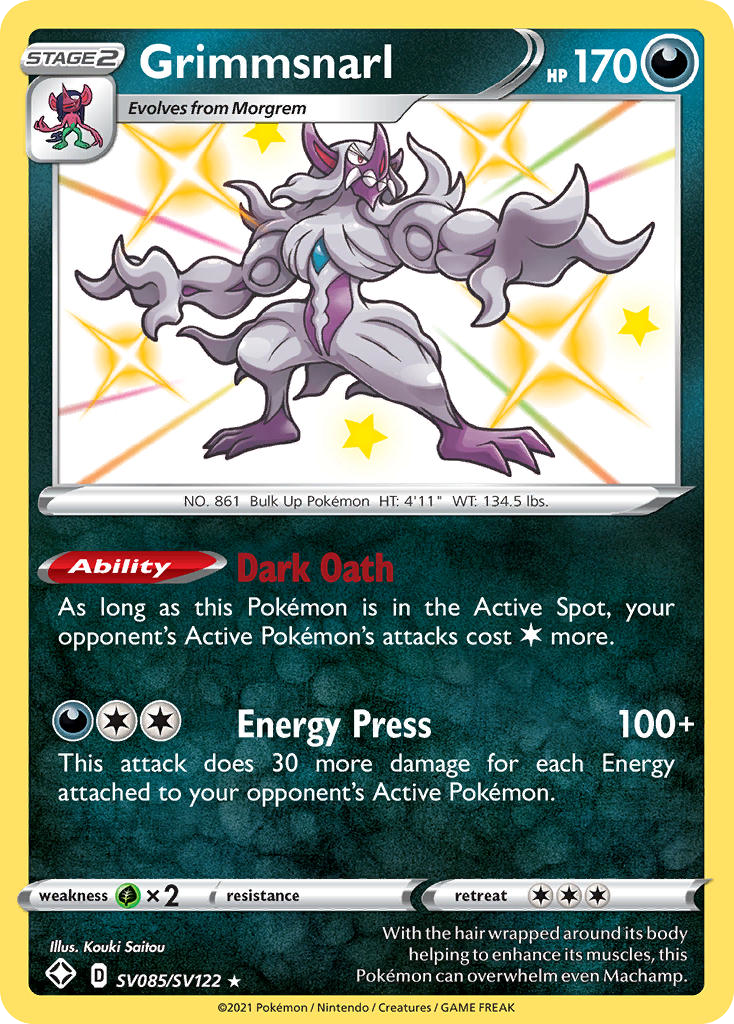 Grimmsnarl – Shining Fates Shiny Vault