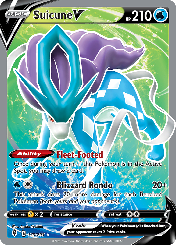 Suicune V – Evolving Skies