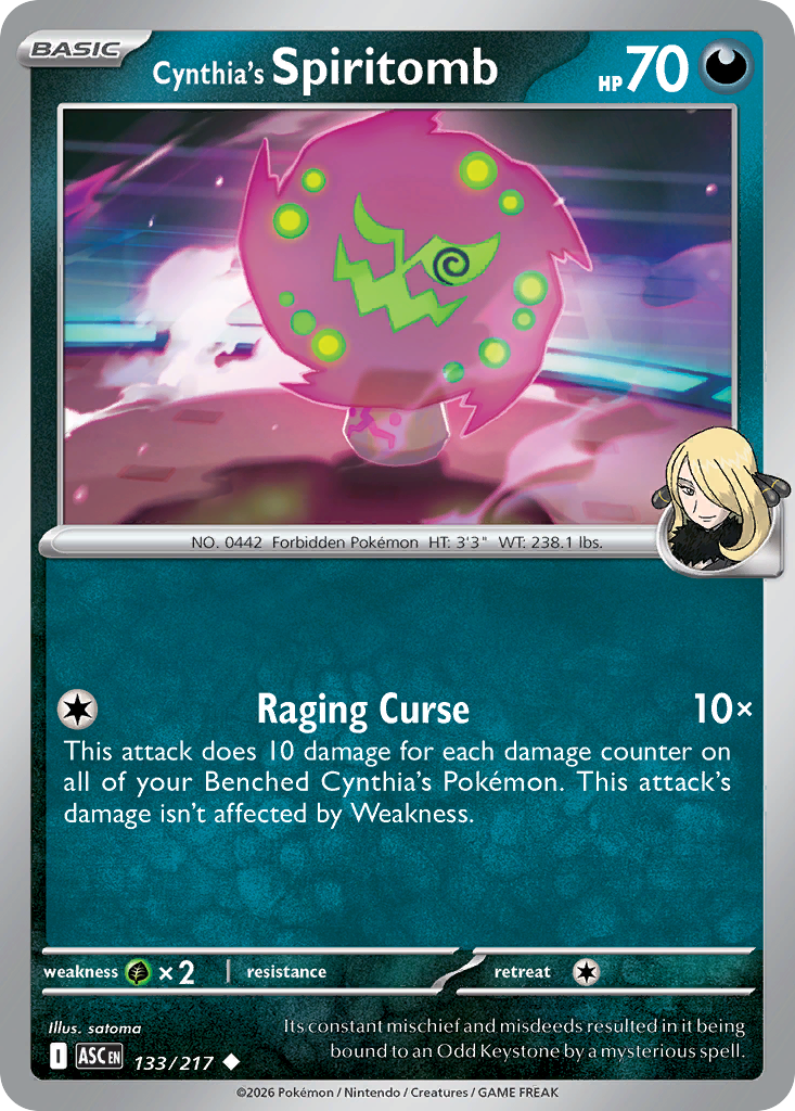 Cynthia's Spiritomb – Ascended Heroes