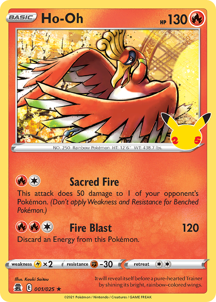 Ho-Oh – Celebrations