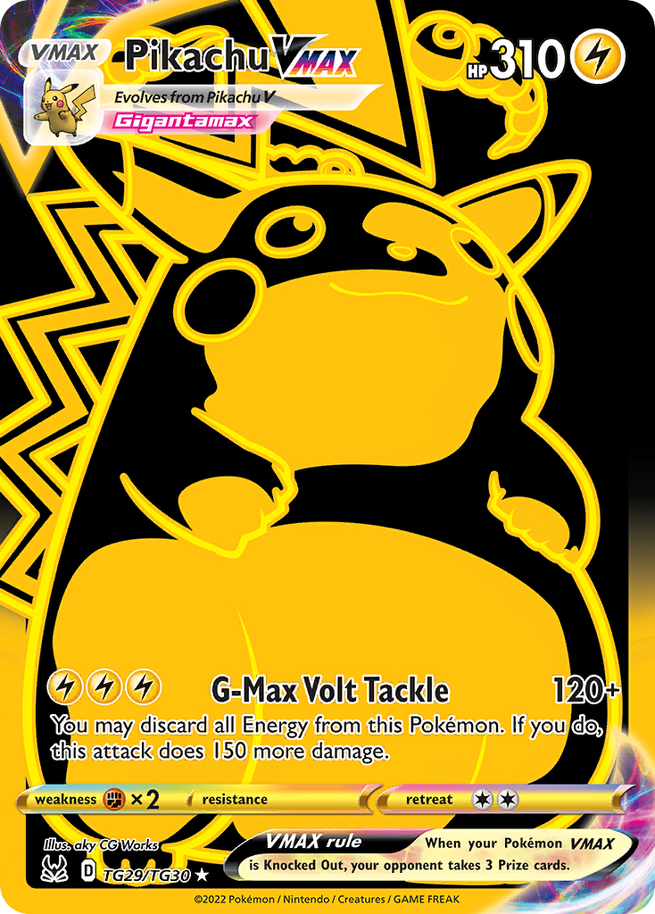 Pikachu VMAX – Lost Origin Trainer Gallery