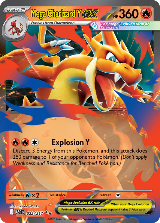 Mega Charizard Y ex – Ascended Heroes