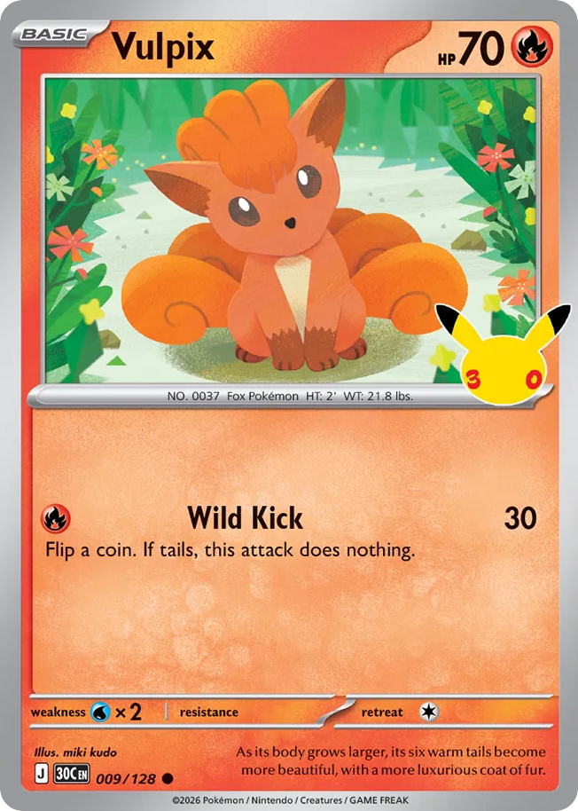 Vulpix – 30th Celebration