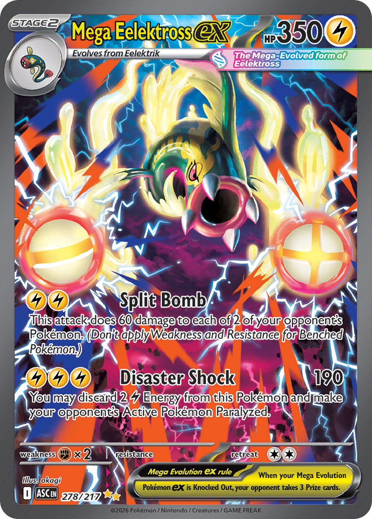 Mega Eelektross ex – Ascended Heroes