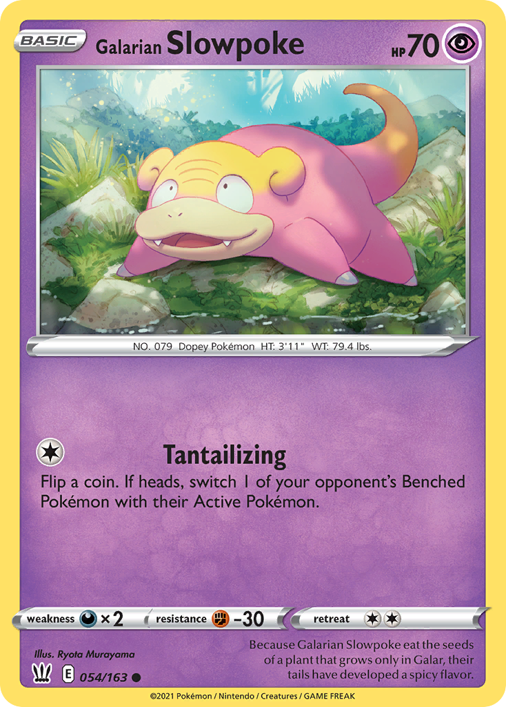 Galarian Slowpoke – Battle Styles
