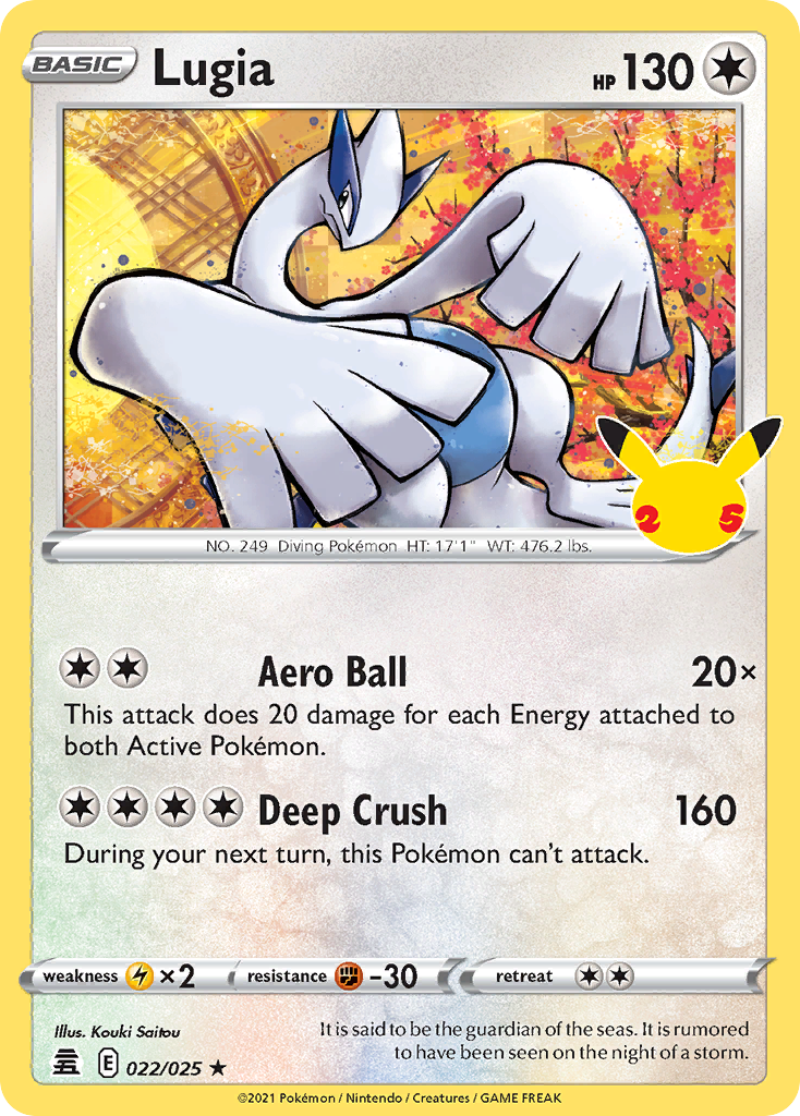 Lugia – Celebrations