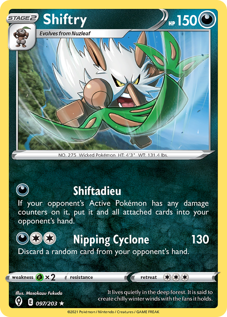 Shiftry – Evolving Skies