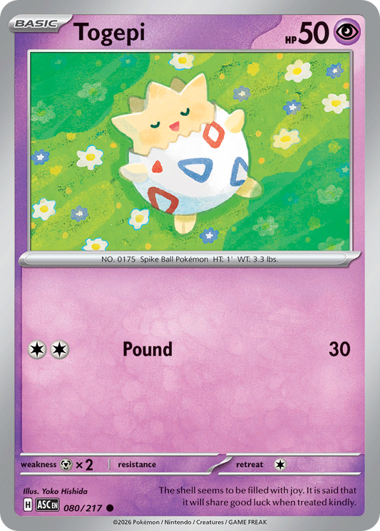 Togepi – Ascended Heroes