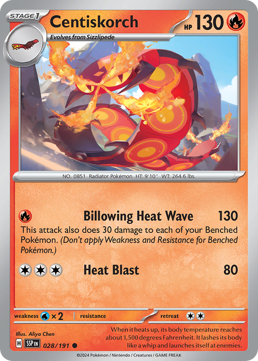 Centiskorch – Surging Sparks