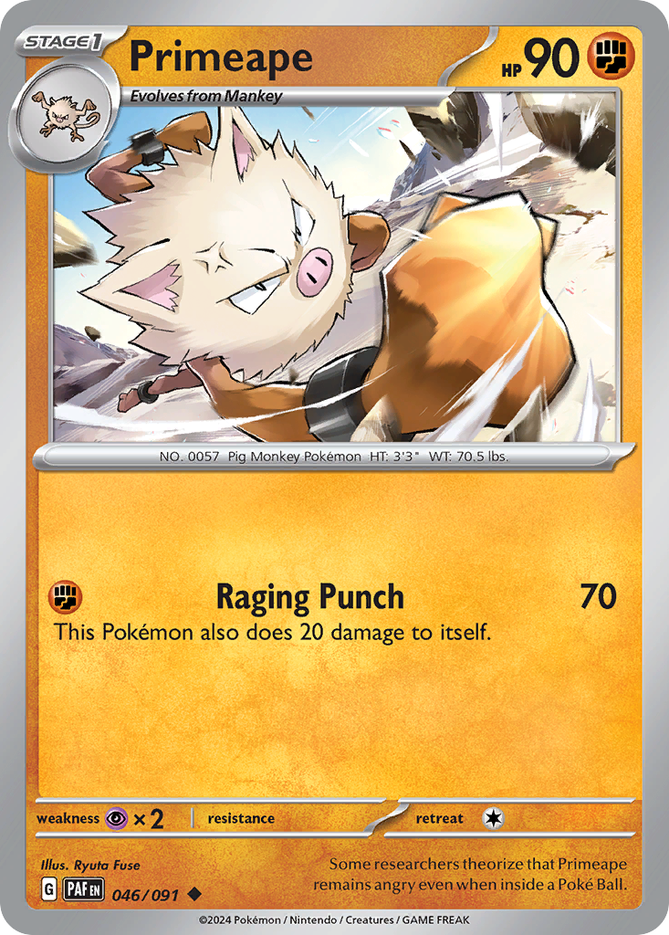 Primeape – Paldean Fates