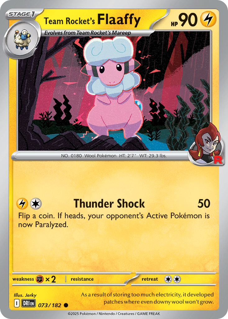 Team Rocket's Flaaffy – Destined Rivals