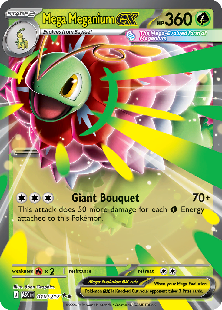 Mega Meganium ex – Ascended Heroes