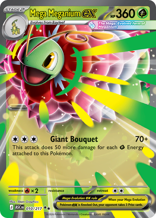 Mega Meganium ex – Ascended Heroes